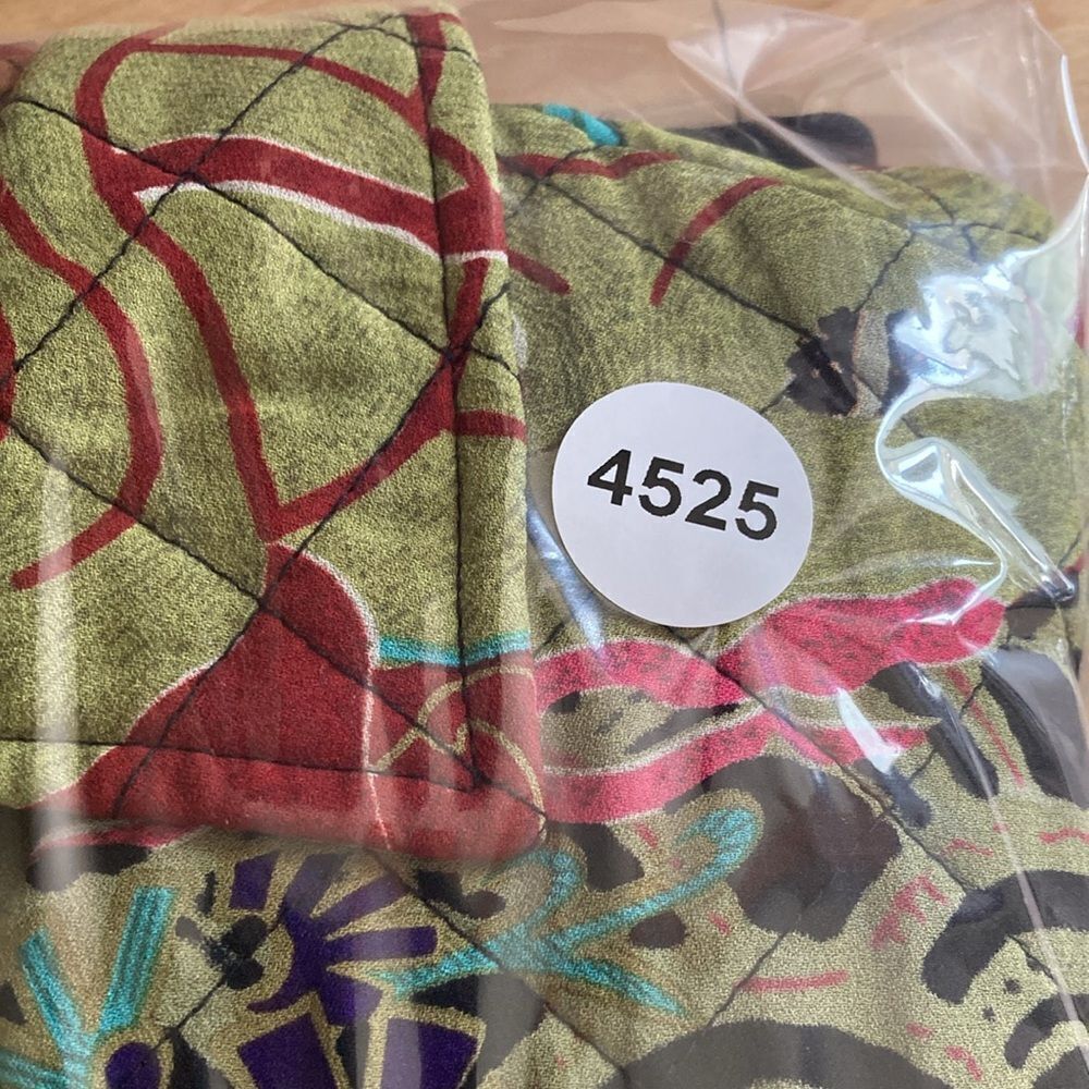 Harari 100% Silk Quilted Jacket Small Asian Inspired Bohemian Art To Wear Artsy - Picture 9 of 11